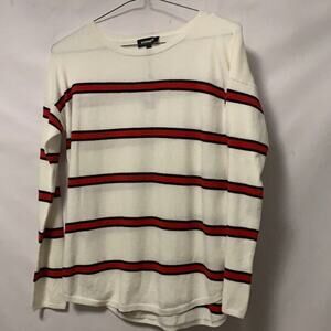 NWT EXPRESS STRIPED RAYON BLEND SWEATER SIZE M‎
